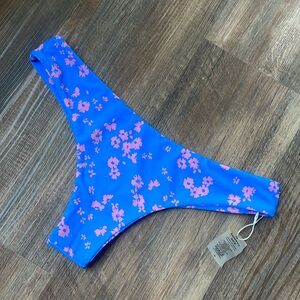 Kulani Kinis Floral Bikini Bottoms Size Medium